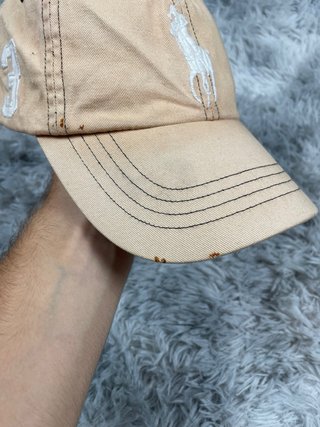 Vintage Polo Ralph Lauren Classic Beige  Hat Cap