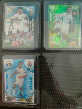 Lote 3 Cromos Gonzalo Real Madrid Panini