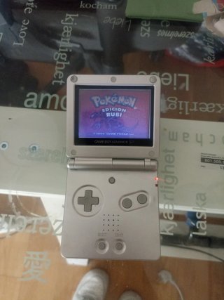 Nintendo Game Boy Advance SP Plata