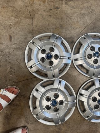 4 Tapacubos Originales Fiat Ducato 16