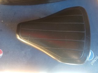 Vespino .Asiento Moto MOTOVESPA Scooter Negro