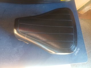 Vespino .Asiento Moto MOTOVESPA Scooter Negro