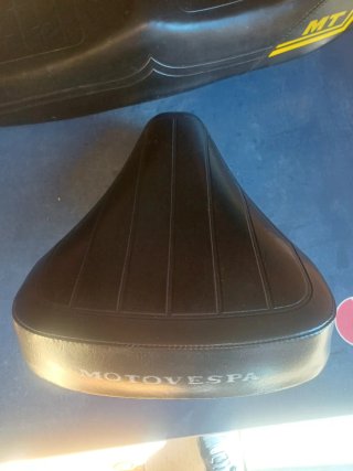 Vespino .Asiento Moto MOTOVESPA Scooter Negro