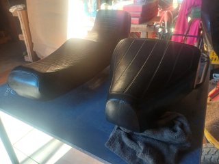 Vespino .Asiento Moto MOTOVESPA Scooter Negro