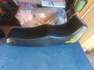 Vespino .Asiento Moto MOTOVESPA Scooter Negro