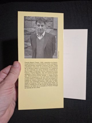 Claudio Magris. El infinito viajar