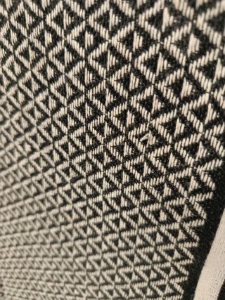 Bolso Tote Geométrico Primark Negro y Blanco