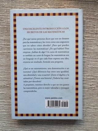 Libro Las matemáticas explicadas a mi hija