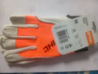 Guantes Stihl Special Ergo Naranja/Blanco