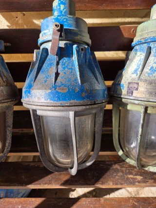 Lampade industriali vintage