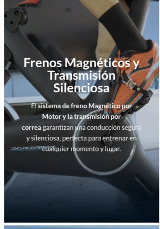 BEHUMAX NITRO 6000 SMARTBIKE Bicicleta Estática