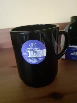 6 Vasos Duralex Versailles Negros