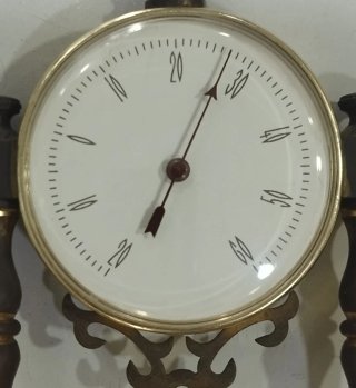 Barómetro Francés Vintage Escritorio