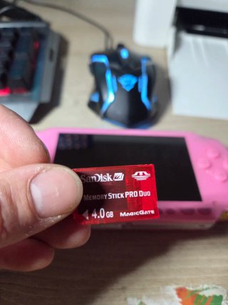 PSP Rosa con gioco