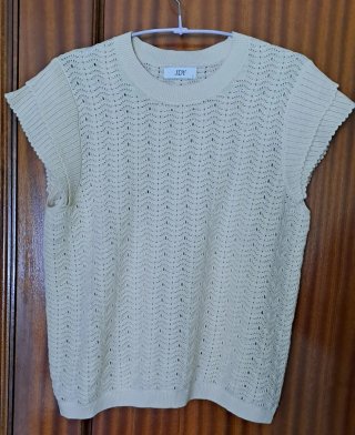 Top punto JDY beige talla única