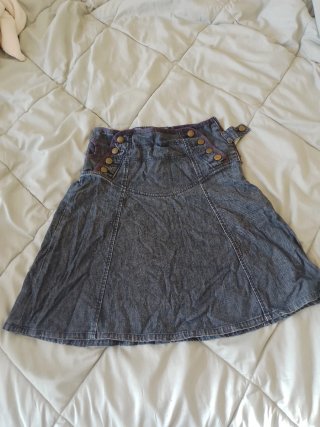 Falda vaquera Mango Talla S