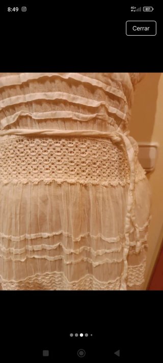 Vestido blanco ibicenco