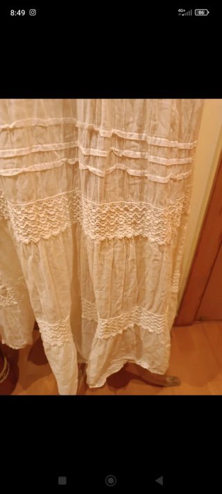 Vestido blanco ibicenco