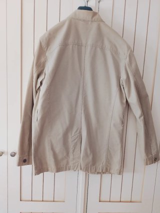Chaqueta Beige Talla M Hombre