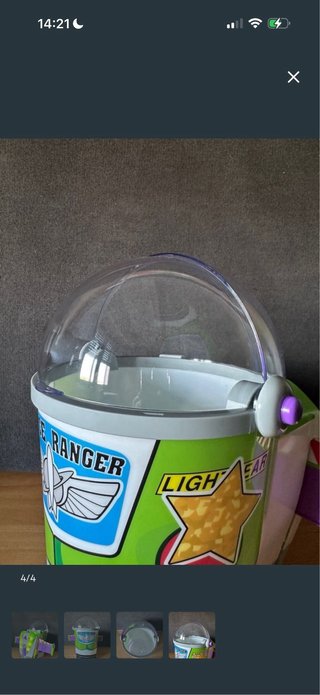 Palomitero Toy Story Buzz Lightyear