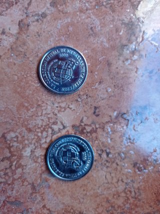 Monedas Selección Española Fútbol 2000