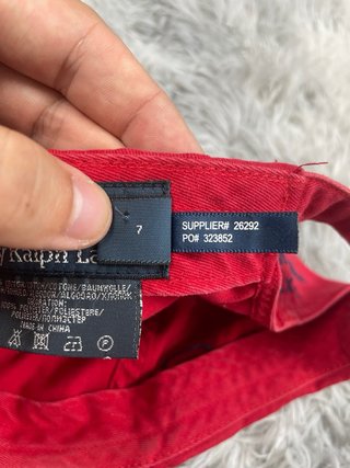 Polo Ralph Lauren  90s Cap Red Vintage