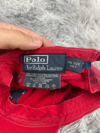 Polo Ralph Lauren  90s Cap Red Vintage