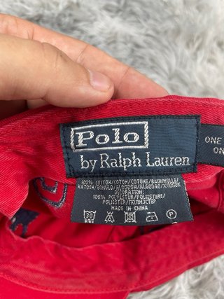 Polo Ralph Lauren  90s Cap Red Vintage