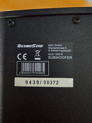 Subwoofer y Altavoces TechnoStar