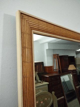 Espejo Zara Home Bambú y Madera