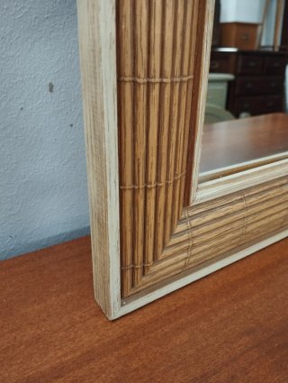 Espejo Zara Home Bambú y Madera