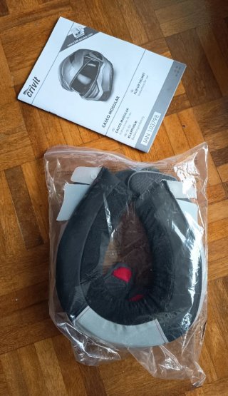 Casco Modular Crivit Negro Talla XL