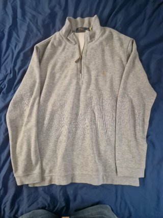 Polo Ralph Lauren Quarter Zip Gris