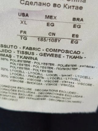Polo Armani Exchange Azul Talla XL