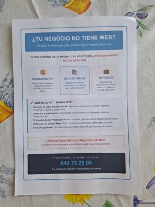 Informático ASIR diseña páginas web para negocios