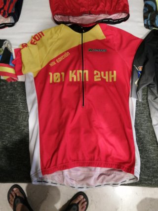 Lote de 6 Maillots bici 101 Km La Legión de Ronda