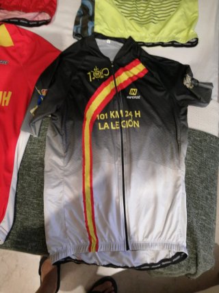 Lote de 6 Maillots bici 101 Km La Legión de Ronda