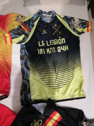 Lote de 6 Maillots bici 101 Km La Legión de Ronda