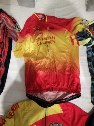 Lote de 6 Maillots bici 101 Km La Legión de Ronda