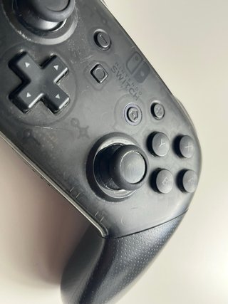 Mando Pro Nintendo Switch Negro