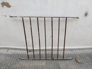 Reja antigua de hierro forja