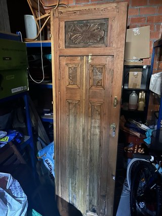 Puerta de Pazo madera hecha a mano
