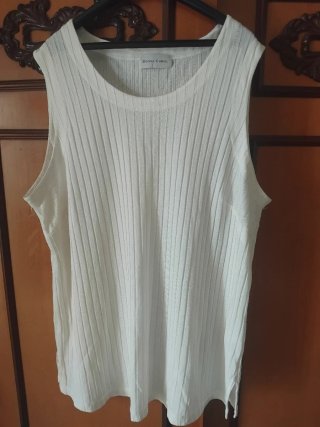 Maglia Donna Carol bianca a costine