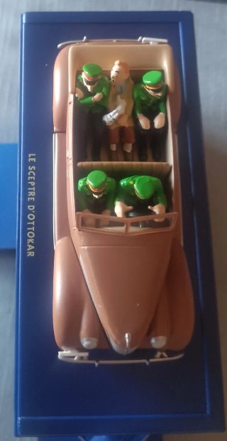 Tintín Coche 1/43 34 Ford V8 descapotable