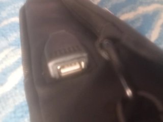 Mochila bandolera negra