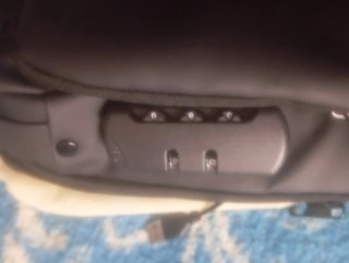 Mochila bandolera negra
