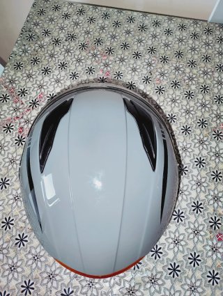 Casco moto YOSON grigio con visiera