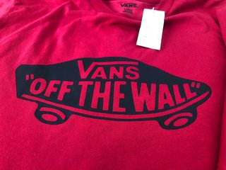 Camiseta Vans Niño Talla L / 16 años