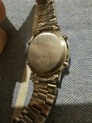 Seiko Chronograph alarma