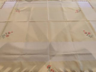 Tovaglia Zara Home Gialla Floreale